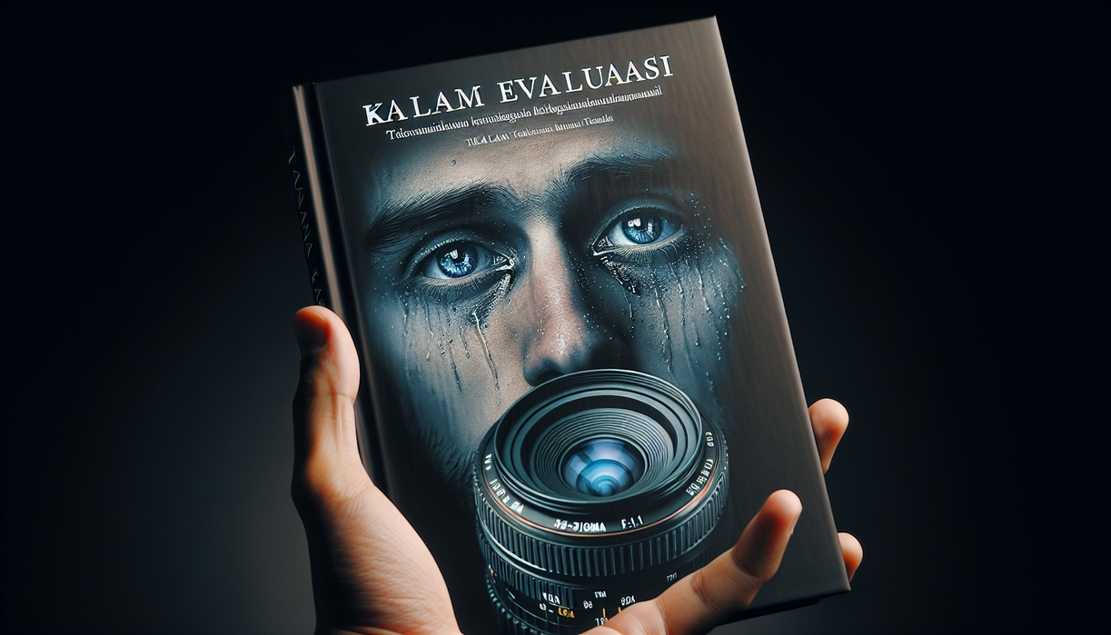 alt_text: Sampul buku "Kalam Evaluasi" tentang TKA dan dampak emosional nilai.