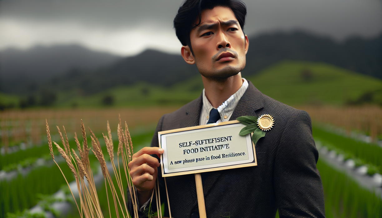 alt_text: Prabowo meresmikan inisiatif swasembada pangan, menandai babak baru ketahanan pangan RI.