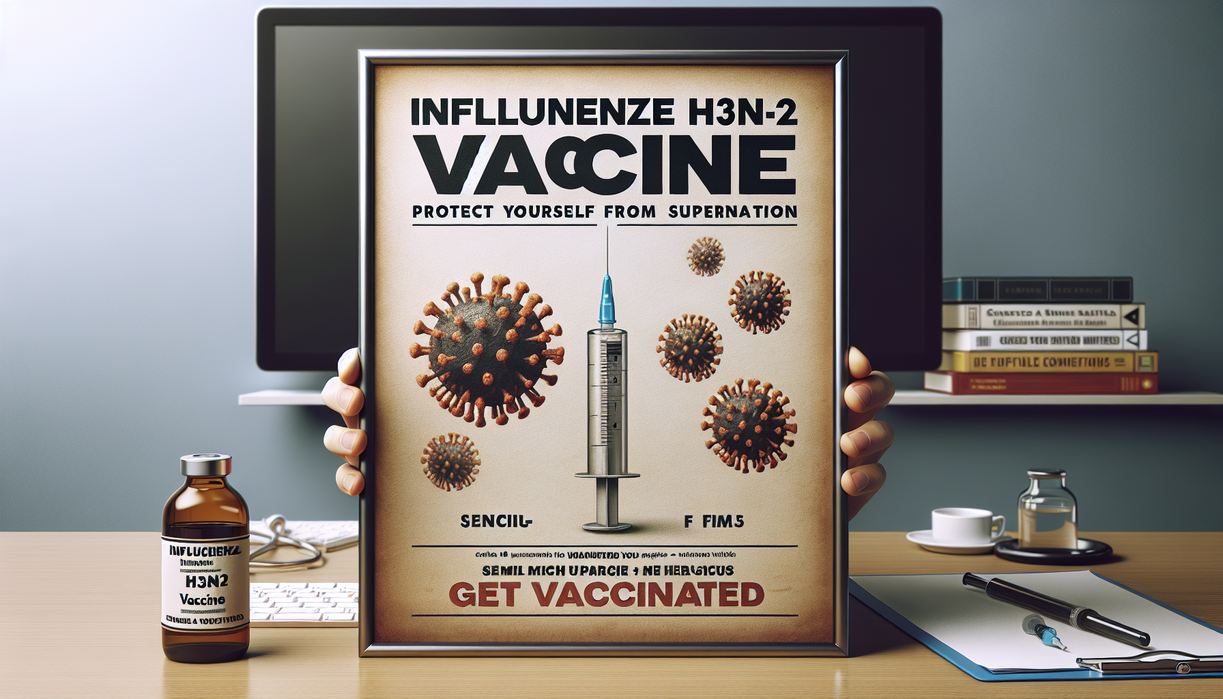 "alt_text": "Poster Vaksin Influenza H3N2: Lindungi Diri dari Superflu dengan Vaksinasi."