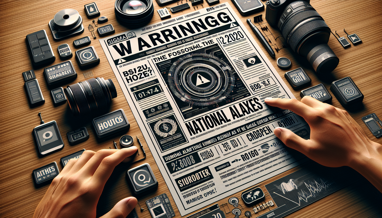 alt_text: Poster peringatan hoaks terkait BSU 2026 dengan tema alarm nasional dan era klik cepat.