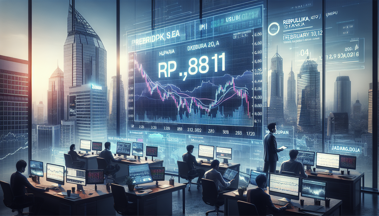 "alt_text": "Gambar tentang Rupiah, pengaruh ekonomi AS, dan tren finansial terbaru."