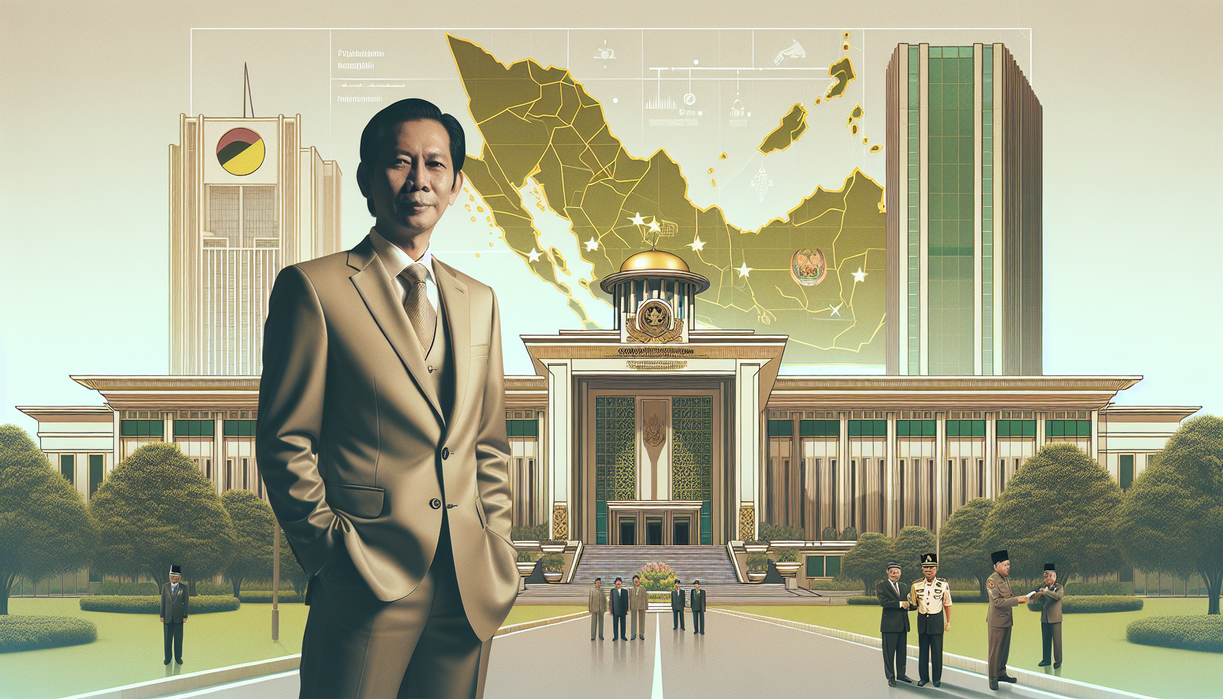 alt_text: Saudara gubernur Samarinda memantau situasi politik melalui CCTV lokal.